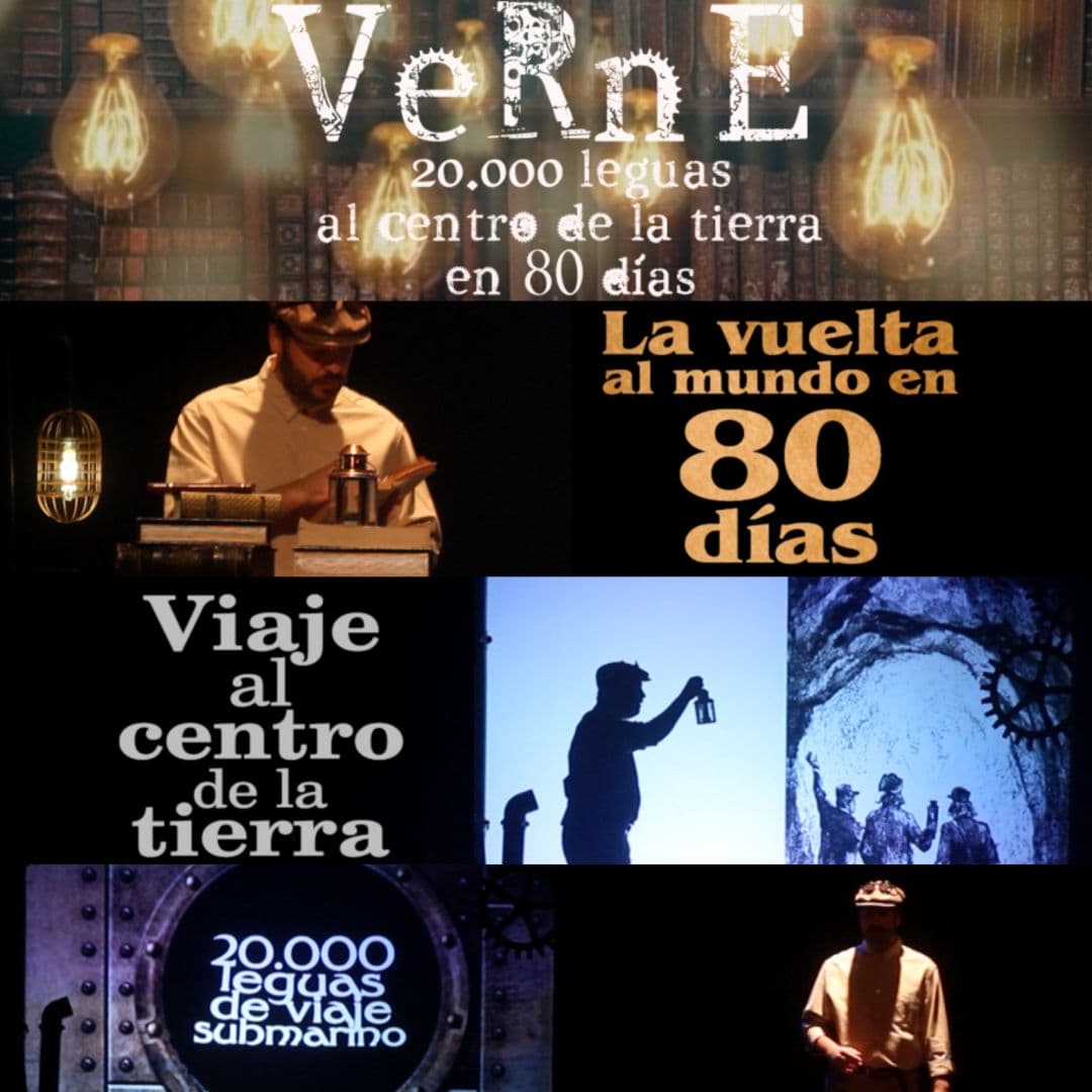 VeRnE. 20.000 leguas al centro de la tierra en 80 días 