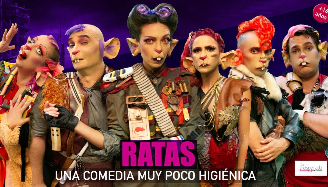 RATAS; una comedia muy poco higiénica 