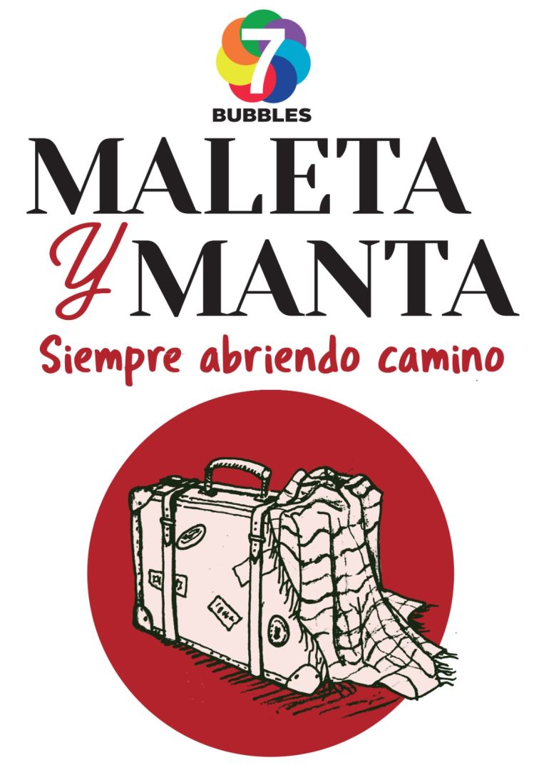 MALETA, LIBRO Y MANTA