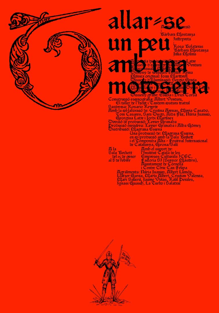 Tallar-se un peu amb una motoserra