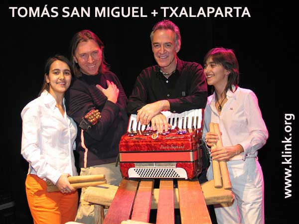 Tomás San Miguel + Txalaparta