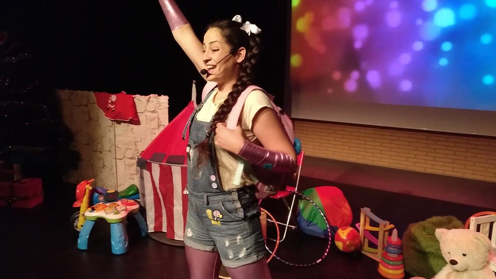 Lila y su mochila