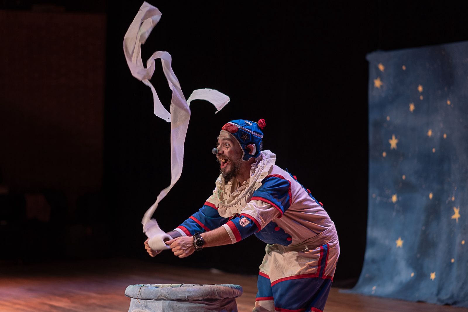 Viatrix, un payaso en la luna