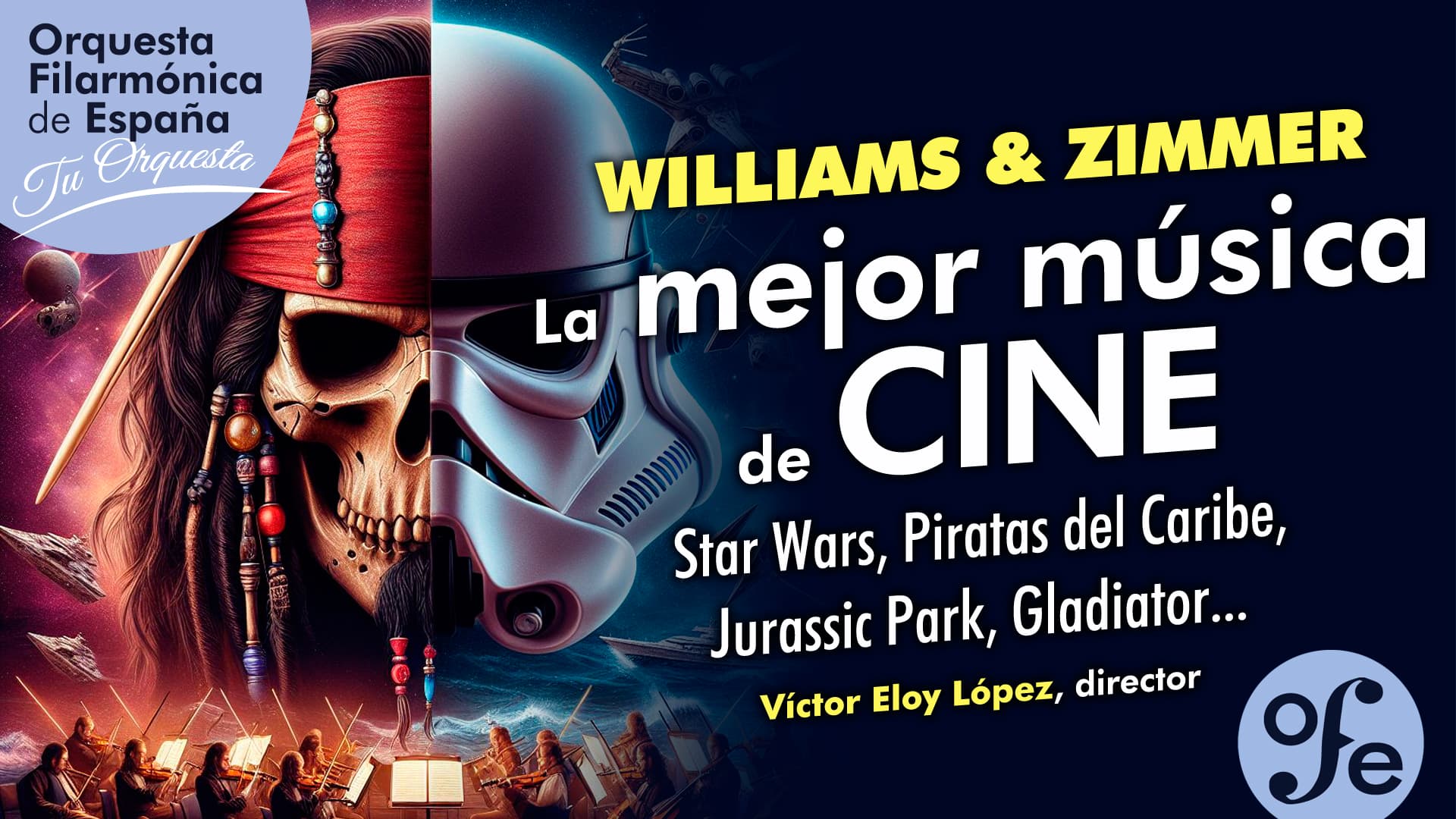 WILLIAMS & ZIMMER: La mejor música de cine