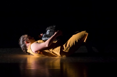 «The Bird», de Cía. Danza Vinculados y LamatDance Company. Fotografía de Juan Caballero.