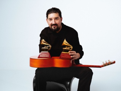 Antonio Rey, ganador de dos Latin Grammy. Foto tomada por Sara Espinosa 
